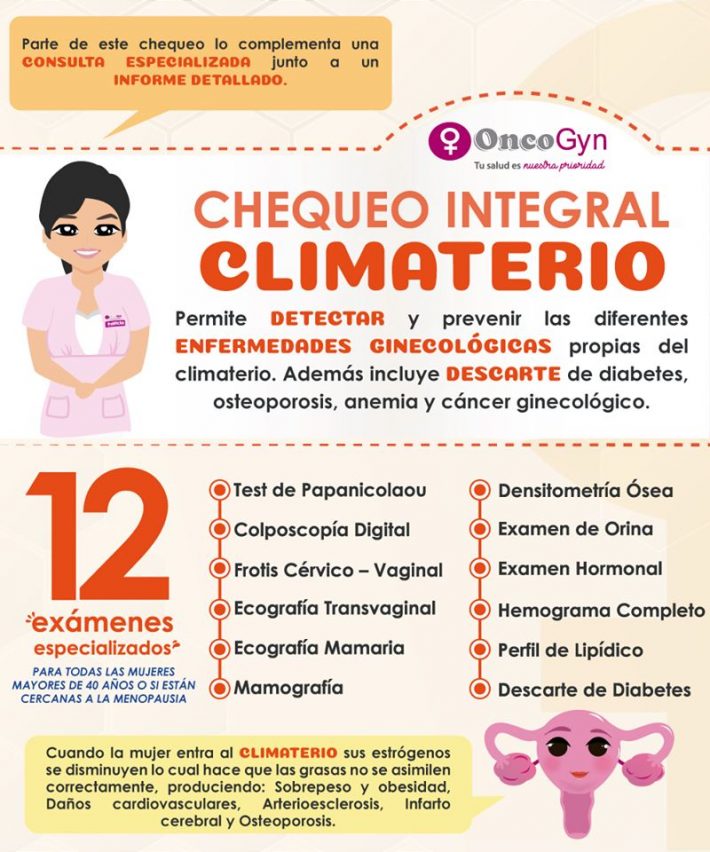 chequeo climaterio